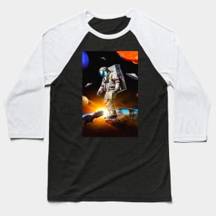 Space Rider Baseball T-Shirt